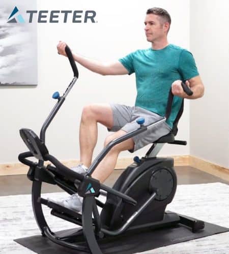 Teeter FreeStep LT1 Recumbent Cross Trainer