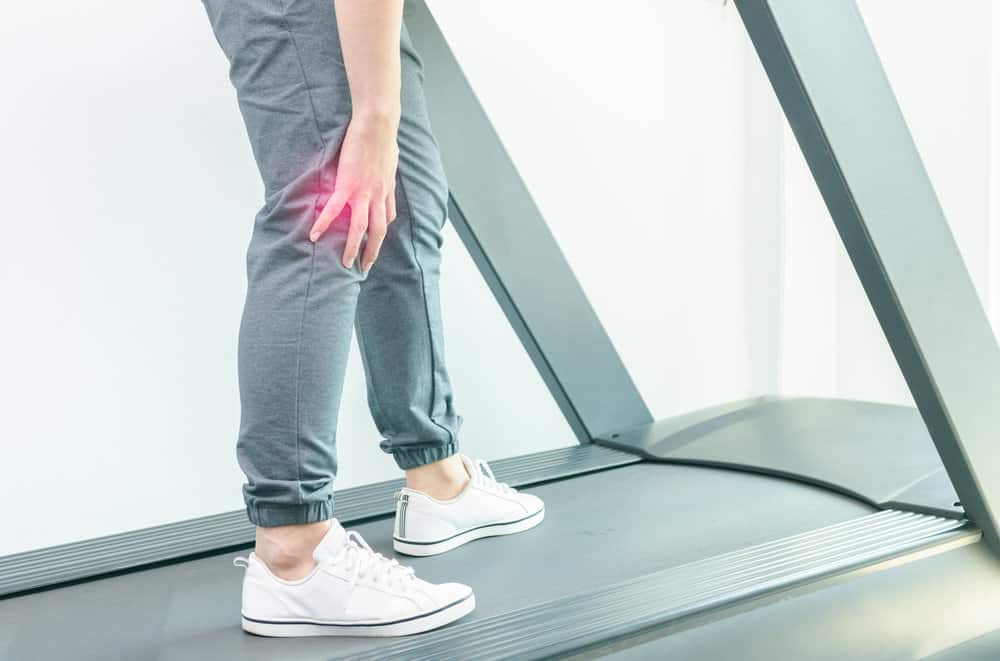 Knee pain while using the treadmill
